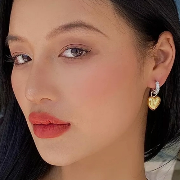 Silver Balloon earrings - Picture 3 of 7